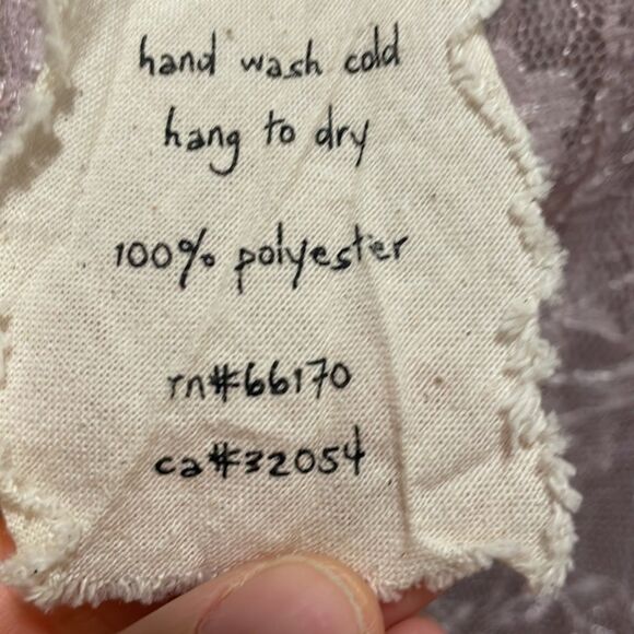 Free People woman’s light purple see through dress or negligee - Picture 6 of 9